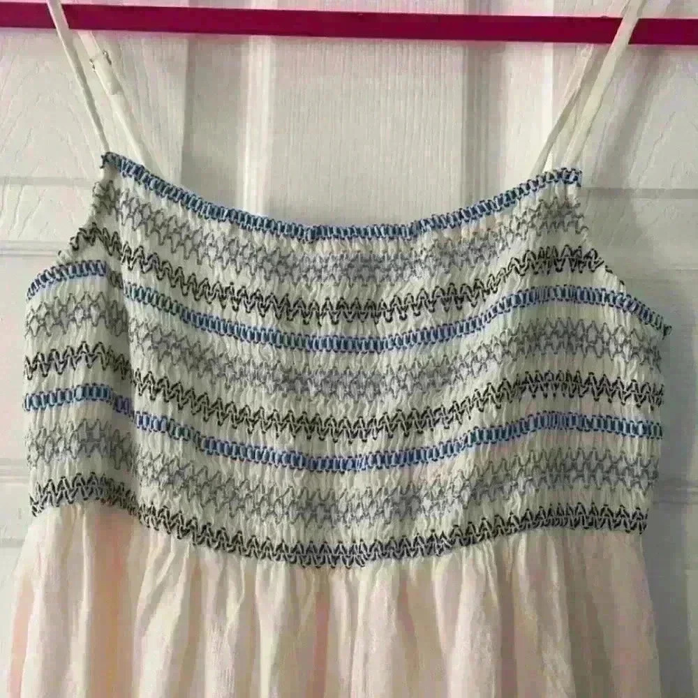 Zara Poplin Dress Wirh Stitched Top And Lining -B12 - Picture 2 of 6